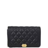 Chanel Boy Wallet on Chain | Black
