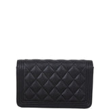 Chanel Boy Wallet on Chain | Black