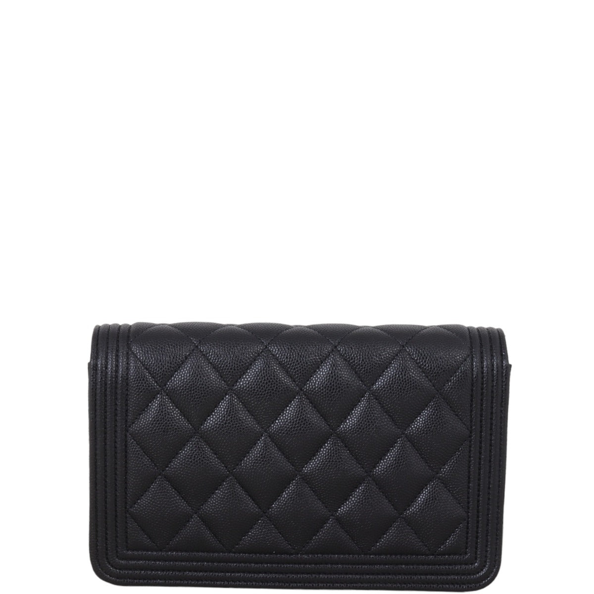 Chanel Boy Wallet on Chain | Black
