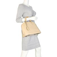 Louis Vuitton Alma PM Monogram Vernis |  Blanc Corail