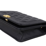 Chanel Boy Wallet on Chain | Black