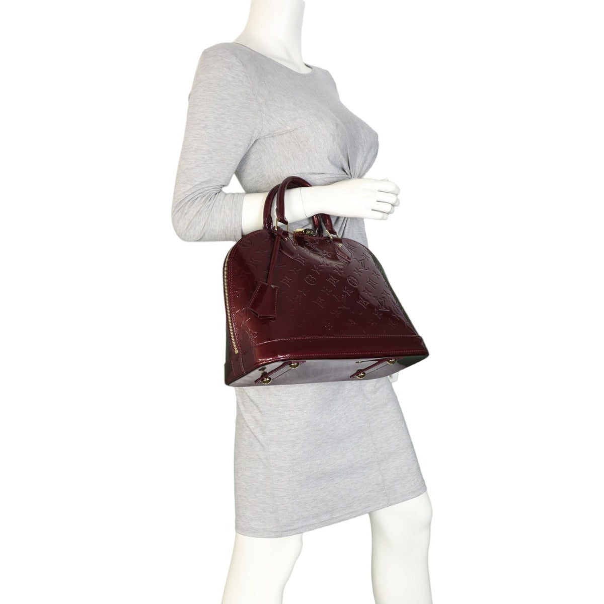 Louis Vuitton Alma PM Monogram Vernis | Rouge