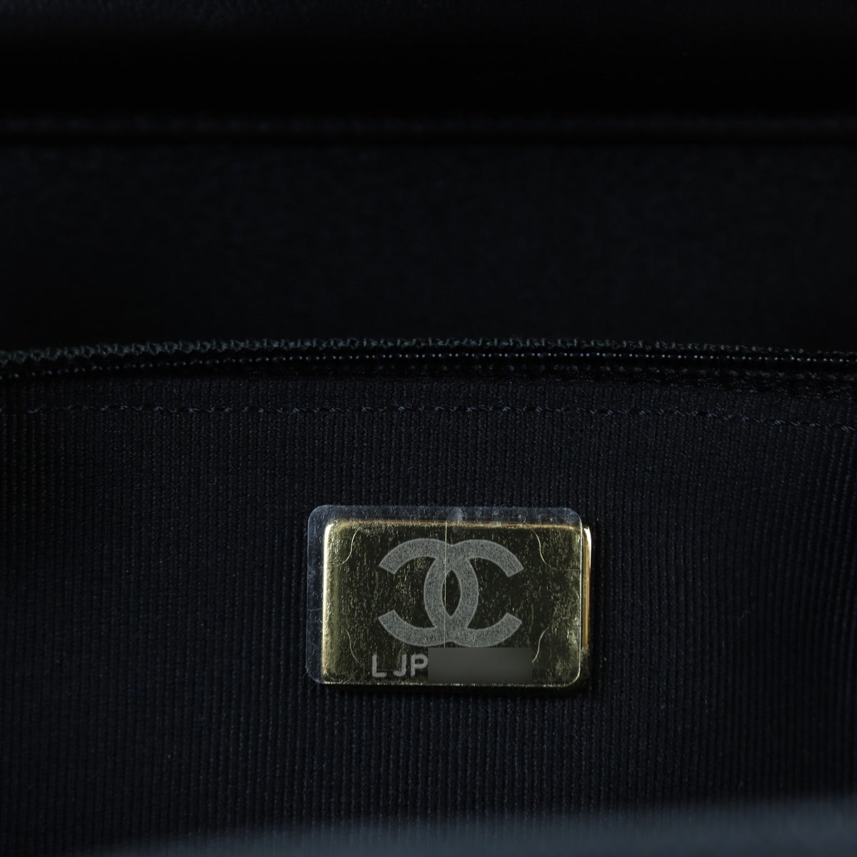 Chanel Boy Wallet on Chain | Black