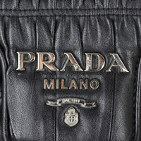Prada Nappa Gaufre Crossbody Hardware