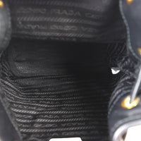 Prada Duet Leather Bucket Bag