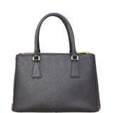 Prada Saffiano Lux Galleria Double Zip Tote Small