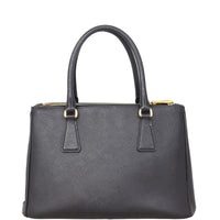 Prada Saffiano Lux Galleria Double Zip Tote Small
