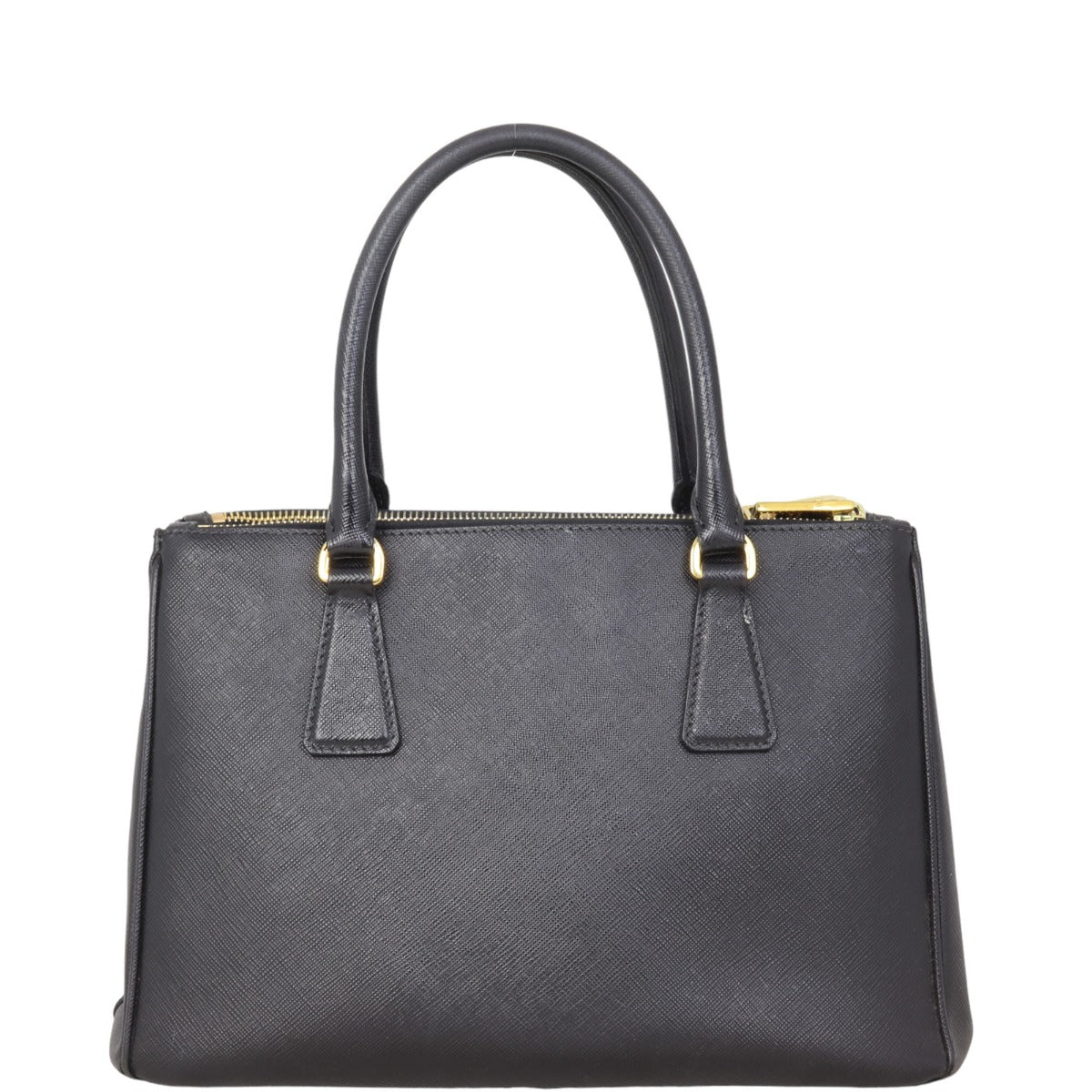 Prada Saffiano Lux Galleria Double Zip Tote Small