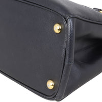 Prada Saffiano Lux Galleria Double Zip Tote Small