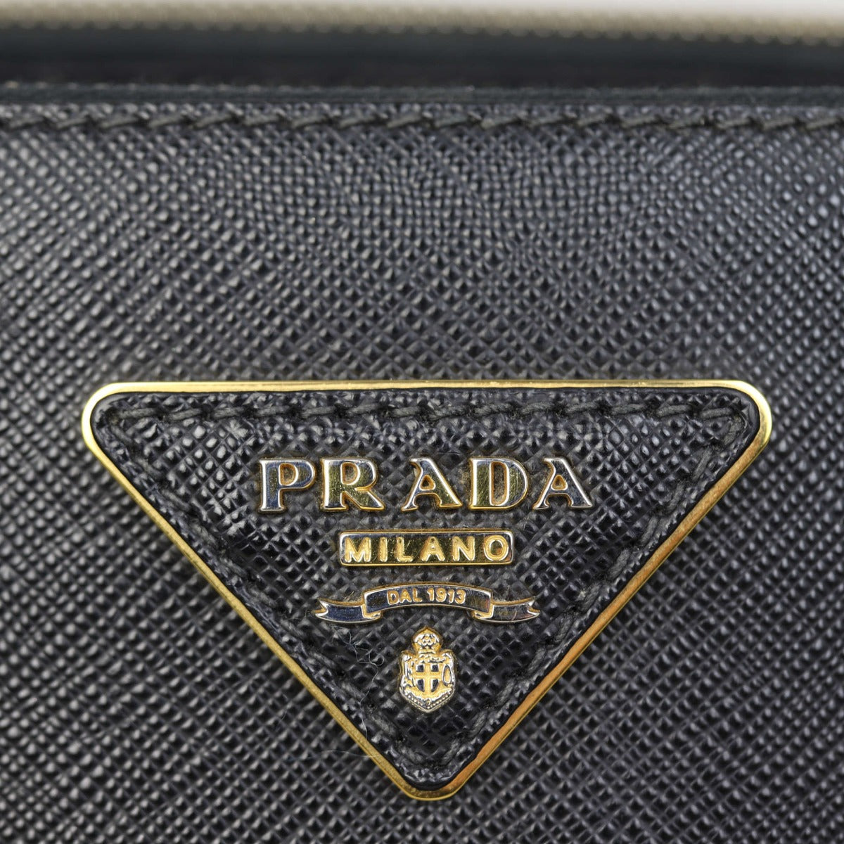 Prada Saffiano Lux Galleria Double Zip Tote Small