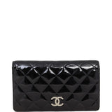 Chanel Brilliant CC Yen Wallet Patent