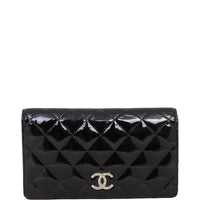Chanel Brilliant CC Yen Wallet Patent