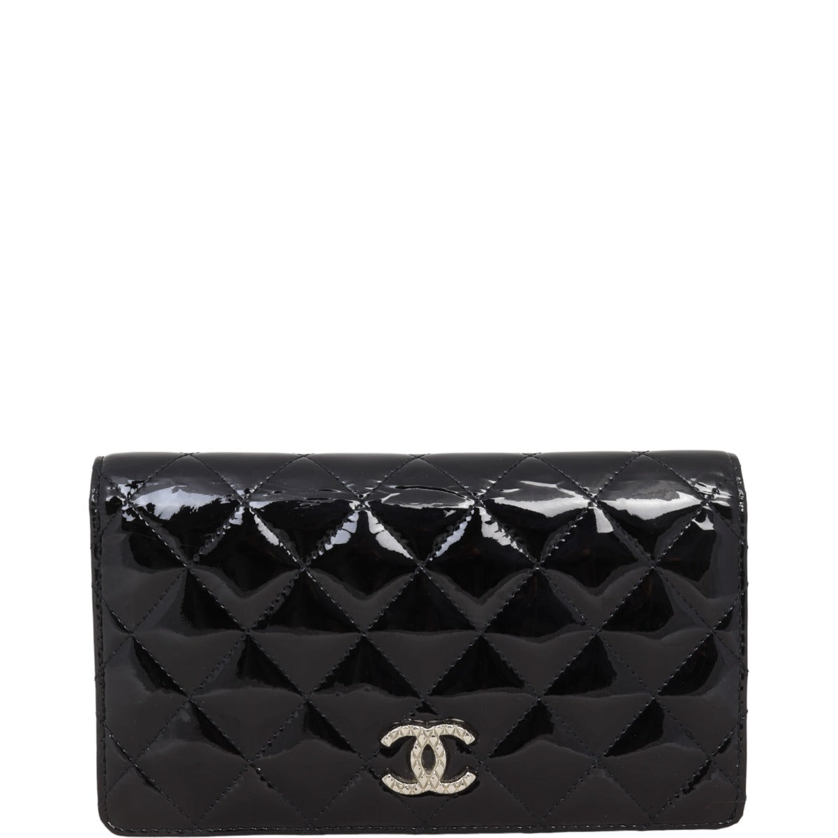 Chanel Brilliant CC Yen Wallet Patent