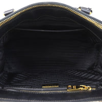 Prada Saffiano Lux Galleria Double Zip Tote Small