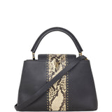 Louis Vuitton Capucines PM Python Studded
