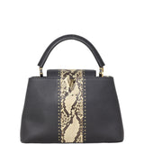 Louis Vuitton Capucines PM Python Studded
