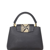 Louis Vuitton Capucines PM Python Studded
