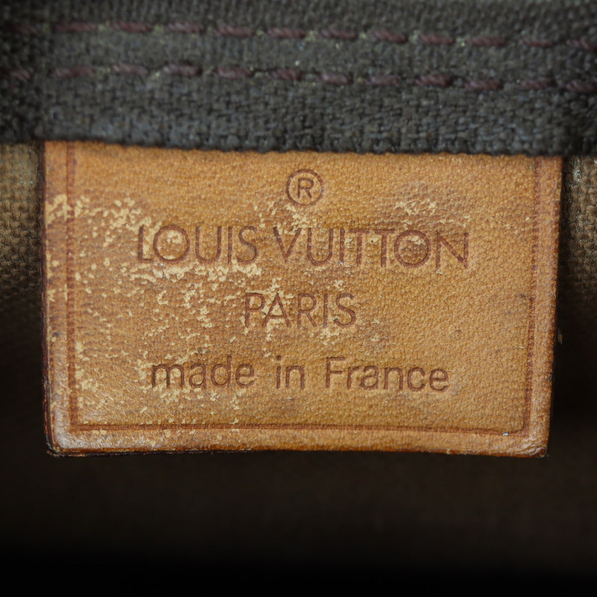 Louis Vuitton Speedy HL Mini Monogram Interior Stamp
