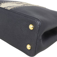 Louis Vuitton Capucines PM Python Studded