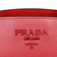Prada Saffiano Cuir Monochrome Medium Bag