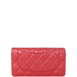 Chanel Classic CC Yen Wallet | Red