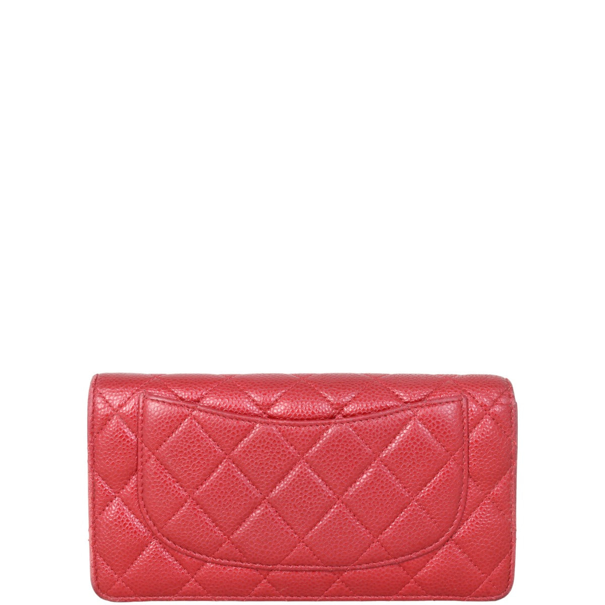 Chanel Classic CC Yen Wallet | Red