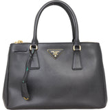 Prada Saffiano Lux Galleria Double Zip Tote Small