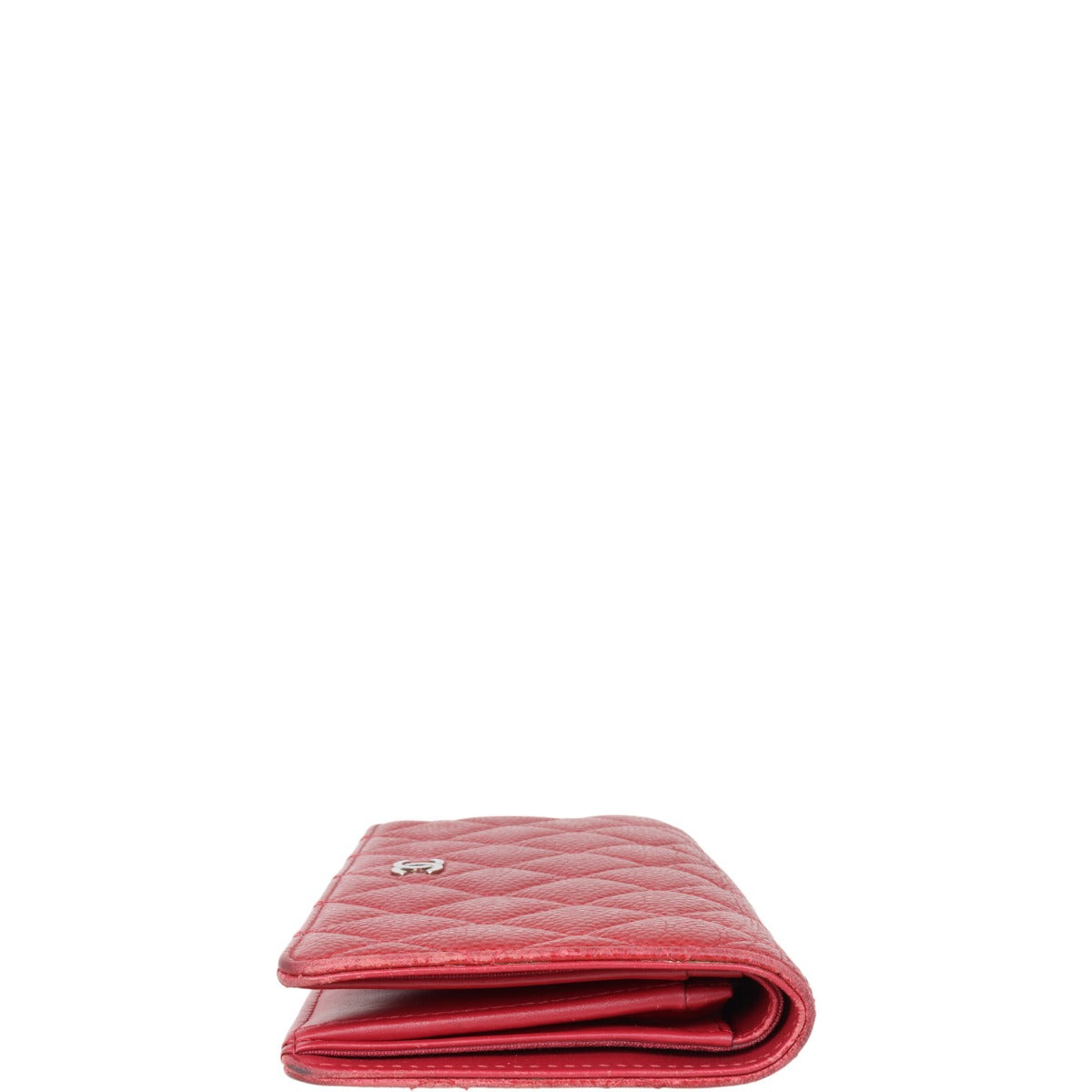 Chanel Classic CC Yen Wallet | Red