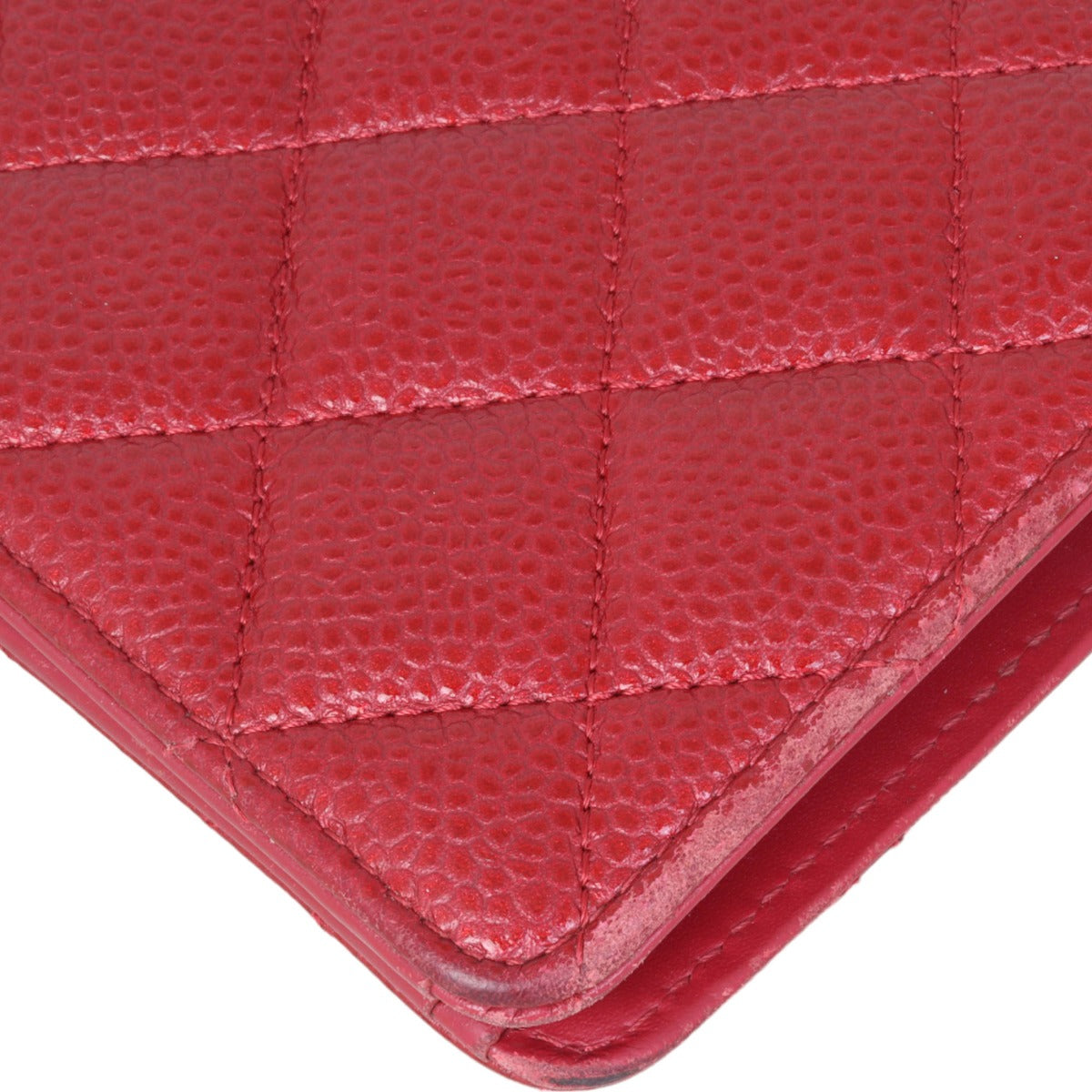 Chanel Classic CC Yen Wallet | Red
