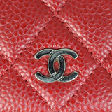 Chanel Classic CC Yen Wallet | Red