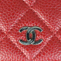 Chanel Classic CC Yen Wallet | Red