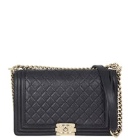 Chanel Boy New Medium | Black 22 Series