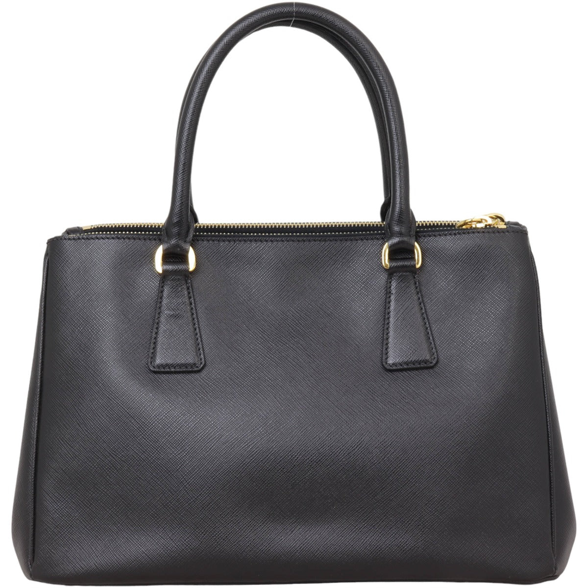 Prada Saffiano Lux Galleria Double Zip Tote Small