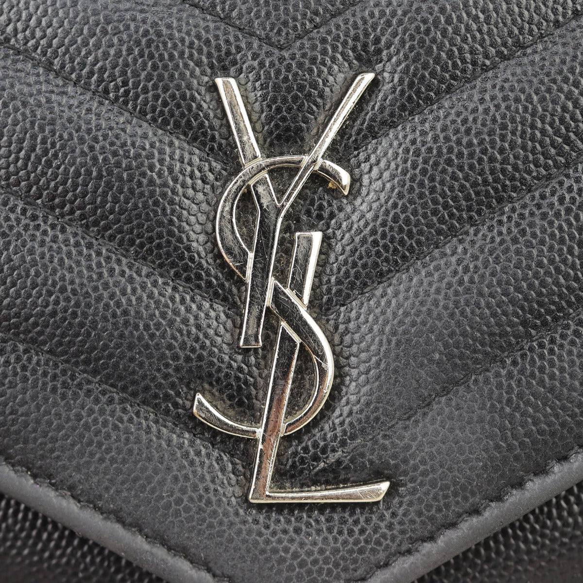 Saint Laurent Monogram Envelope Chain Wallet Hardware