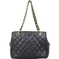 Chanel Petite Timeless Shopping Tote | Black Caviar