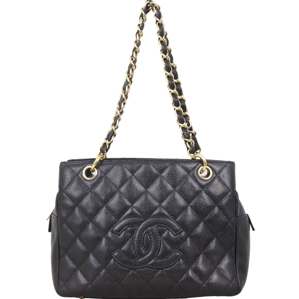 Chanel Petite Timeless Shopping Tote | Black Caviar