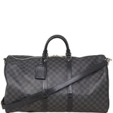 Louis Vuitton Keepall 55 Bandouliere Damier Graphite