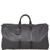 Louis Vuitton Keepall 55 Bandouliere Damier Graphite