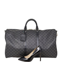 Louis Vuitton Keepall 55 Bandouliere Damier Graphite