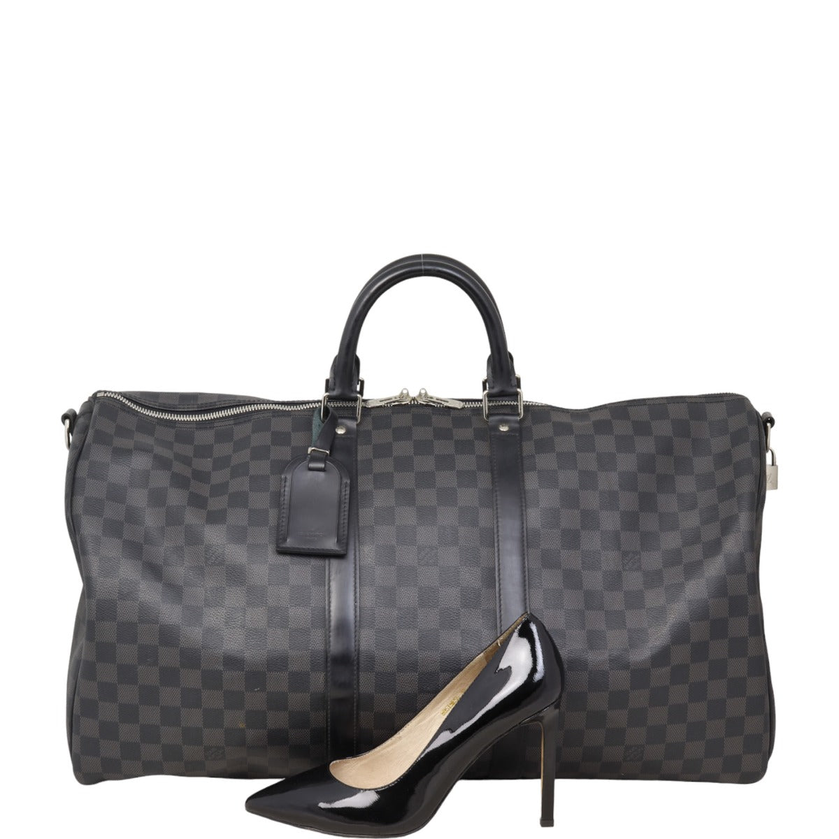 Louis Vuitton Keepall 55 Bandouliere Damier Graphite