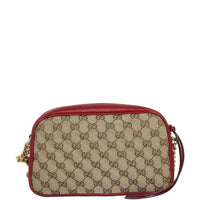 Gucci GG Canvas Marmont Diagonal Small Camera Bag