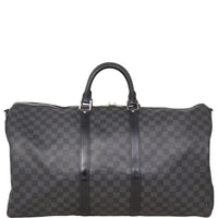 Louis Vuitton Keepall 55 Bandouliere Damier Graphite
