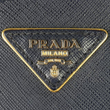 Prada Saffiano Lux Galleria Double Zip Tote Mini Hardware