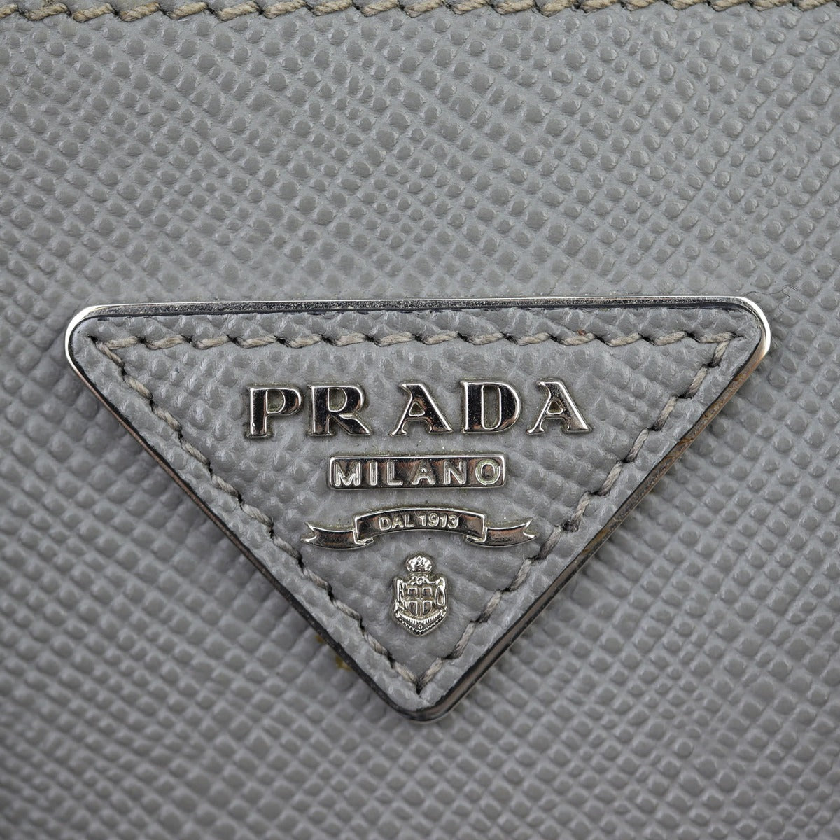 Prada Saffiano Cuir Double Bag Small Hardware