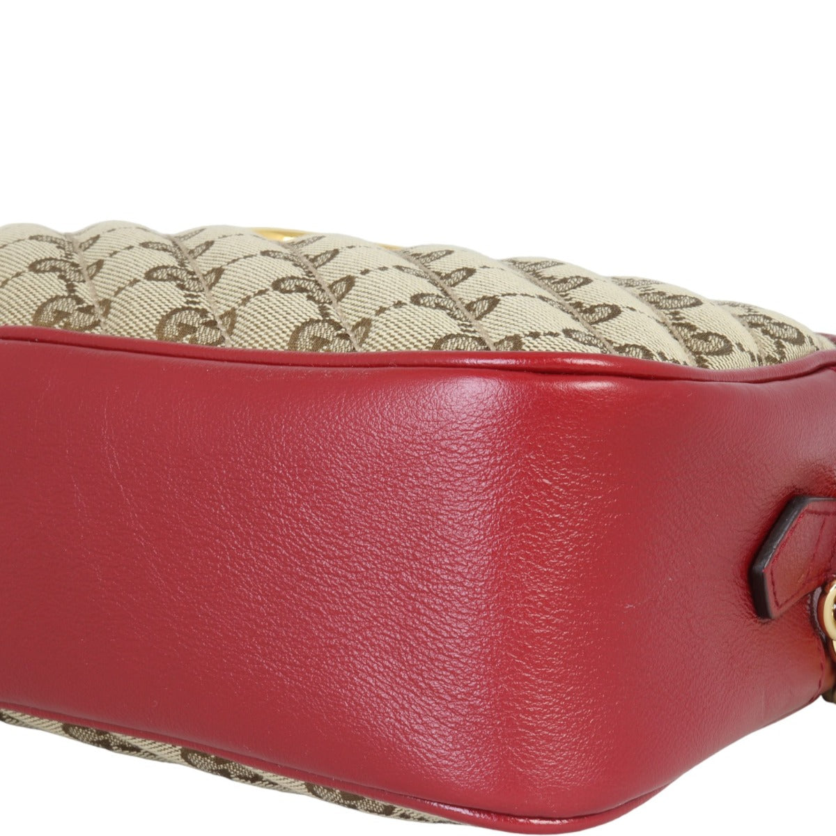 Gucci GG Canvas Marmont Diagonal Small Camera Bag