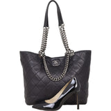Chanel Shopping In Chains Large Tote