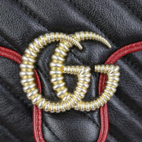 Gucci GG Marmont Top Handle Bag Mini Hardware