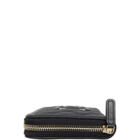 Chanel CC Filigree Zip Around Wallet