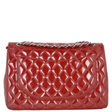 Chanel Classic Double Flap Maxi Patent | Red