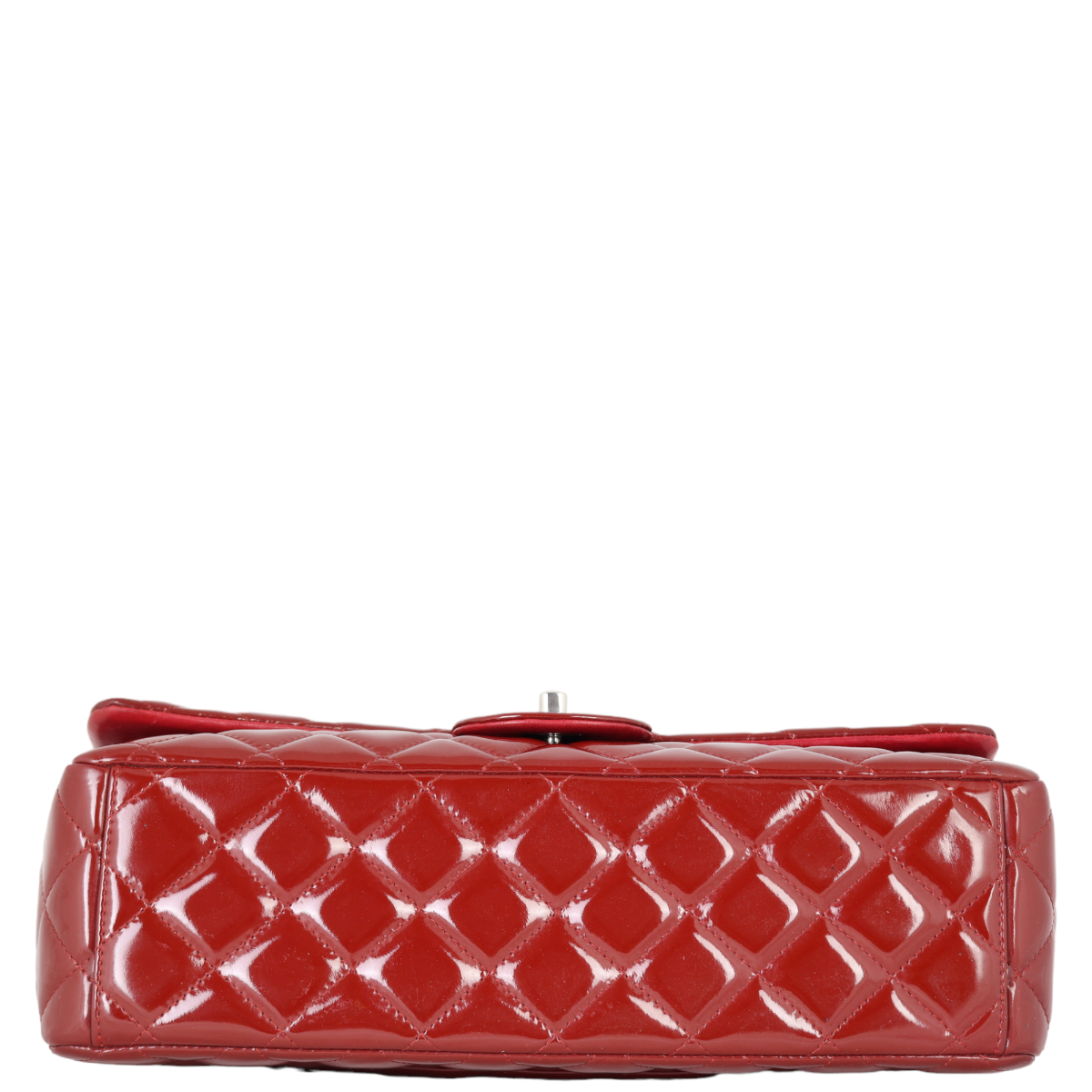 Chanel Classic Double Flap Maxi Patent | Red